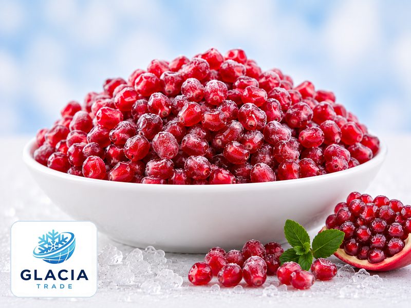 IQF frozen pomegranate arils